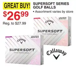 Dunham's Sports GREAT BUY! SUPERSOFT SERIES GOLF BALLS offer