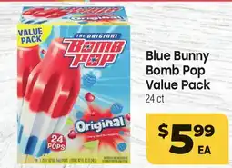 Tony’s Fresh Market Blue Bunny Bomb Pop Value Pack offer