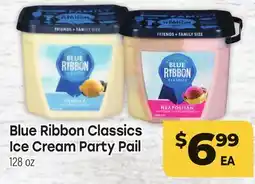 Tony’s Fresh Market Blue Ribbon Classics Ice Cream Party Pail offer