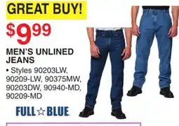 Dunham's Sports MEN'S UNLINED JEANS offer