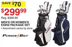Dunham's Sports MEN'S OR WOMEN'S EX850 PACKAGE SET offer