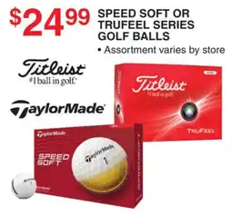 Dunham's Sports SPEED SOFT OR TRUFEEL SERIES GOLF BALLS offer