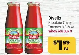 Tony’s Fresh Market Divella Passata or Cherry Tomatoes offer