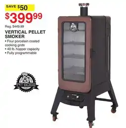 Dunham's Sports PIT BOSS VERTICAL PELLET SMOKER offer
