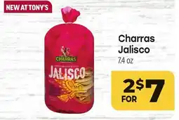 Tony’s Fresh Market Charras Jalisco offer