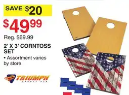 Dunham's Sports 2' X 3' CORNTOSS SET offer