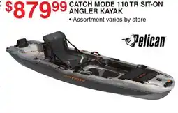 Dunham's Sports CATCH MODE 110 TR SIT-ON ANGLER KAYAK offer