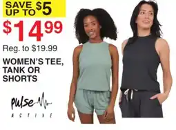Dunham's Sports WOMEN'S TEE, TANK OR SHORTS offer