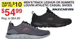 Dunham's Sports MEN'S TRACK LESHUR OR SUMMIT LOUVIN ATHLETIC CASUAL SHOES offer