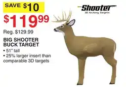 Dunham's Sports BIG SHOOTER BUCK TARGET offer