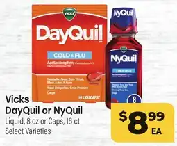 Tony’s Fresh Market Vicks DayQuil or NyQuil offer