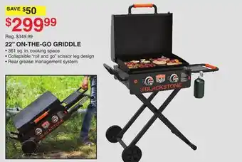 Dunham's Sports 22 ON-THE-GO GRIDDLE offer