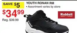 Dunham's Sports RIDDELL YOUTH RONAN RM offer
