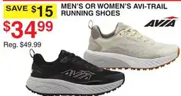 Dunham's Sports AVIA MEN'S OR WOMEN'S AVI-TRAIL RUNNING SHOES offer