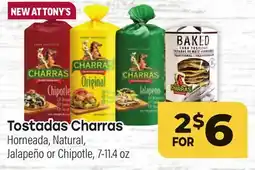 Tony’s Fresh Market Tostadas Charras offer
