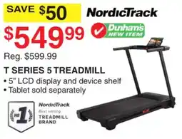 Dunham's Sports T SERIES 5 TREADMILL offer