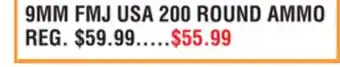 Dunham's Sports 9MM FMJ USA 200 ROUND AMMO offer