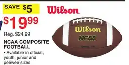 Dunham's Sports NCAA COMPOSITE FOOTBALL offer