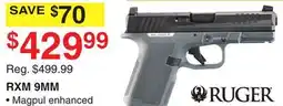 Dunham's Sports RUGER RXM 9MM offer
