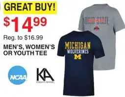 Dunham's Sports MEN'S, WOMEN'S OR YOUTH TEE offer