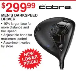 Dunham's Sports COBRA MEN'S DARKSPEED DRIVER offer