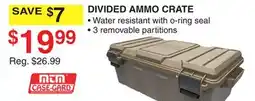 Dunham's Sports DIVIDED AMMO CRATE offer