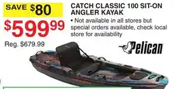 Dunham's Sports CATCH CLASSIC 100 SIT-ON ANGLER KAYAK offer
