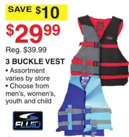 Dunham's Sports 3 BUCKLE VEST offer