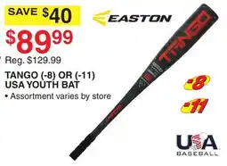 Dunham's Sports TANGO (-8) OR (-11) USA YOUTH BAT offer