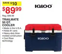 Dunham's Sports TRAILMATE 50 QT. COOLER offer
