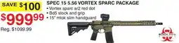 Dunham's Sports SPEC 15 5.56 VORTEX SPARC PACKAGE offer
