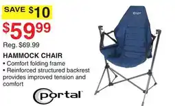 Dunham's Sports HAMMOCK CHAIR offer