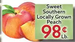 World Fresh Market Sweet Southern Locally Grown Peach offer