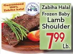 World Fresh Market Zabiha Halal Frozen Baby Lamb Shoulder offer