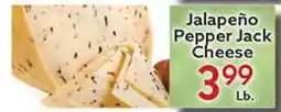 World Fresh Market Jalapeño Pepper Jack Cheese offer