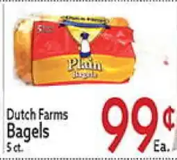 World Fresh Market Dutch Farms Bagels offer