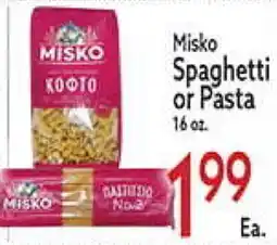 World Fresh Market Misko Spaghetti or Pasta offer