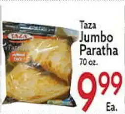 World Fresh Market Taza Jumbo Paratha offer
