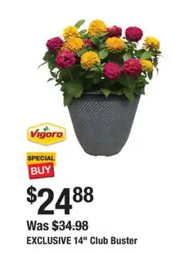 The Home Depot 14 Club Buster offer
