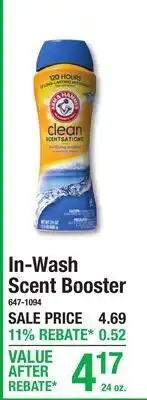 Menards In-Wash Scent Booster offer