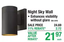 Menards Night Sky Wall offer