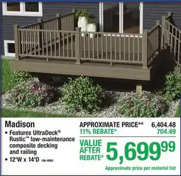 Menards Madison offer