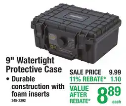 Menards 9 Watertight Protective Case offer