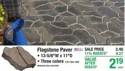 Menards Flagstone Paver offer