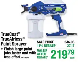 Menards TrueCoat TrueAirless Paint Sprayer offer