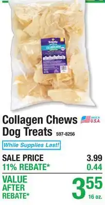 Menards Collagen Chews Dog Treats offer