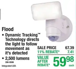 Menards Flood GARAGE & YARD LIGHTING offer