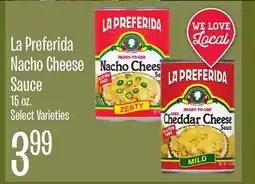 Jewel-Osco La Preferida Nacho Cheese Sauce offer