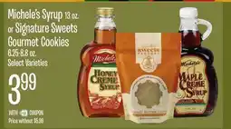 Jewel-Osco Michele's Syrup 13 oz. or Signature Sweets Gourmet Cookies 6.25-8.8 oz offer