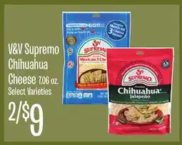 Jewel-Osco V&V Supremo Chihuahua Cheese offer